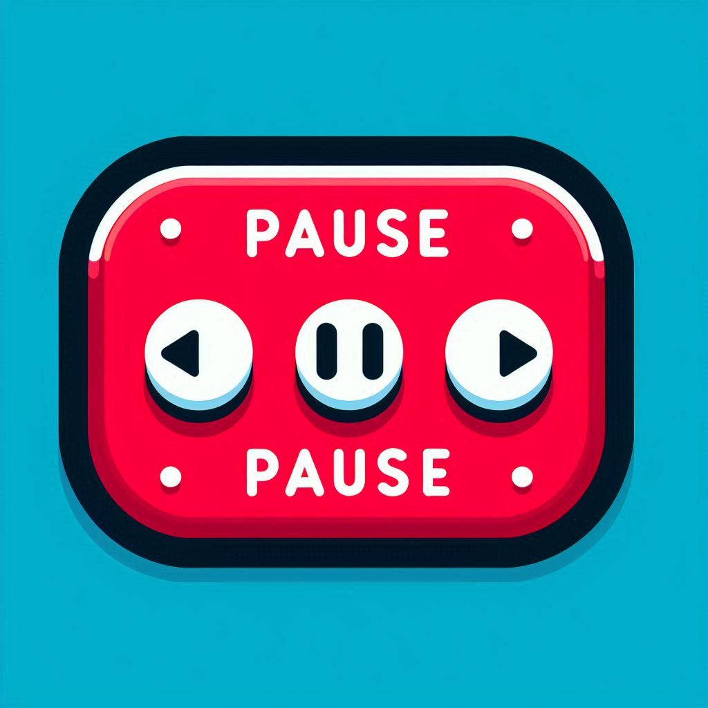 Hitting Pause Buttong?